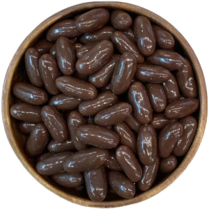 Sütlü Çikolata Kaplı Portakal Kabuğu Draje